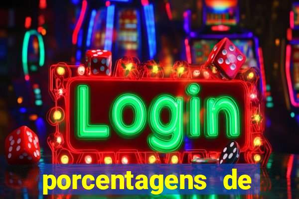 porcentagens de jogos pagantes